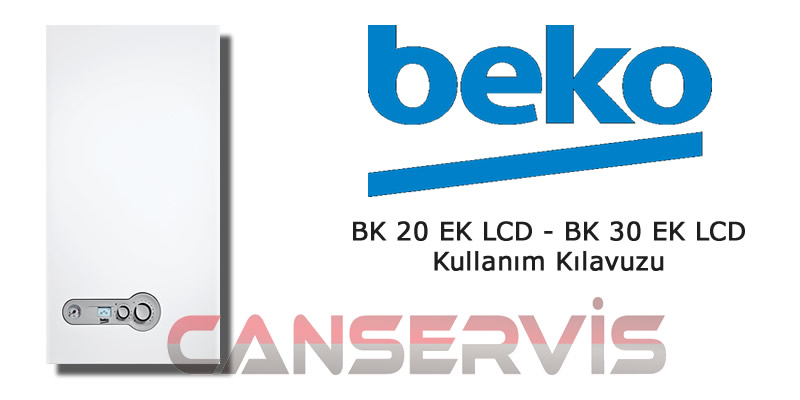 Beko BK 20 - 30 EK LCD Kullanım Kılavuzu